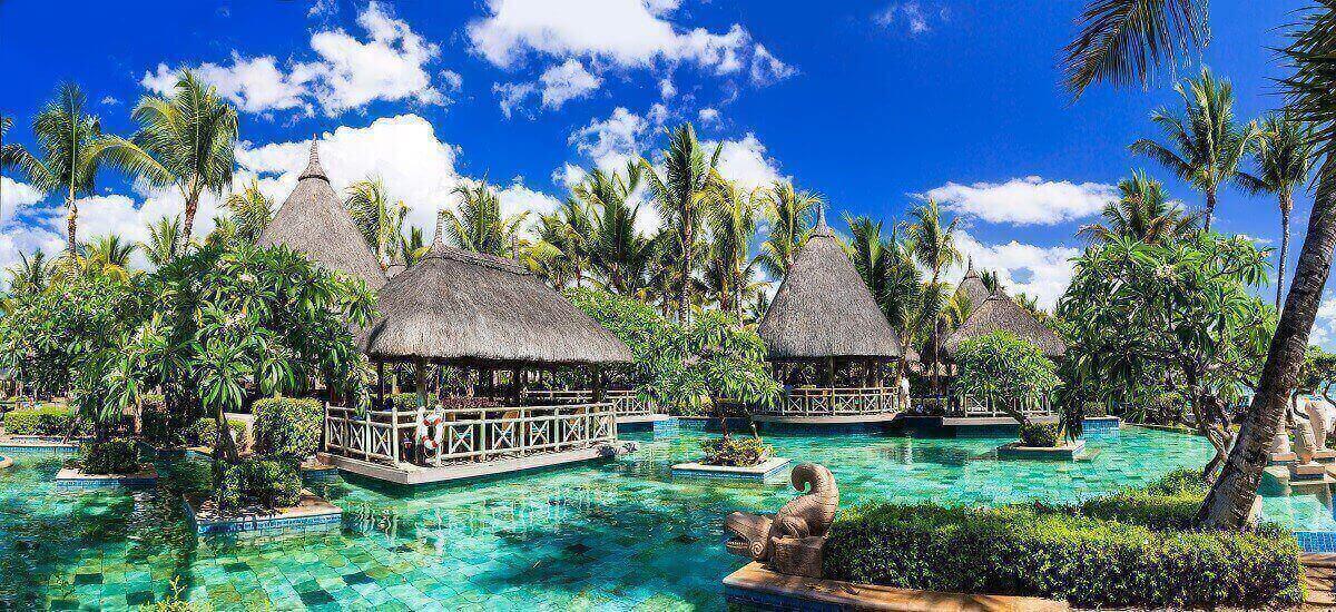 Luxury resort in Mauritius with private pool