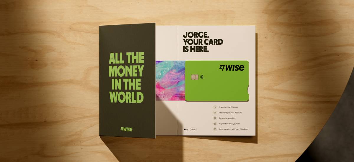 wise card physical