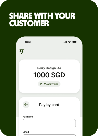 Partagez-le avec votre client